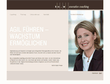 Tablet Screenshot of kmw-coaching.com
